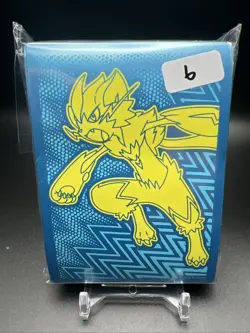 POKEMON ZERAORA Card Sleeves 65ct New - Image 1