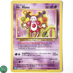 Pokemon TCG Mr Mime 13/34 Holo Trading Card Game Classic LP LIght Play - Image 1