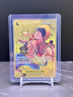 One Piece Card Game - Monkey D Luffy ST13-015 - Japanese 2nd Anniversary Set NM - Image 1