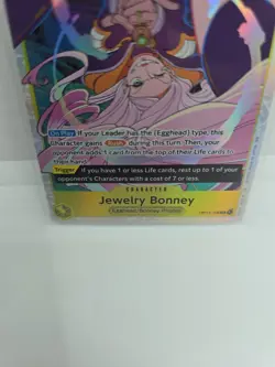 OP-13 Jewelry Bonney 108 SR Carrying On His Will Foil OP13-108 NM One Piece Card - Image 3
