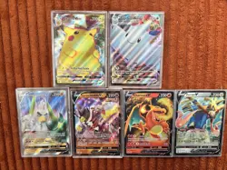 Pokemon V & VMAX 6 card lot - Image 1