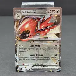 Pokemon Scizor ex Card #111/162 Temporal Forced NM - Image 1