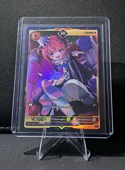 VCard: Awakened Worlds 1st Edition Camila Ultra Rare 10 Holo Card - Image 1