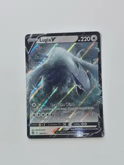 Pokemon Lugia v TCG Silver Tempest Holo Ultra Rare Card 138/195 - Image 1