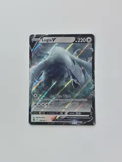 Pokemon Lugia v TCG Silver Tempest Holo Ultra Rare Card 138/195 - Image 2