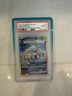Pokemon TCG Terapagos EX Stellar Crown Card 170/142 PSA 10 Gem Mint - Image 1