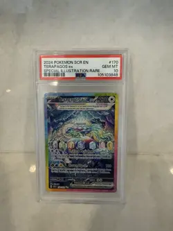 Pokemon TCG Terapagos EX Stellar Crown Card 170/142 PSA 10 Gem Mint - Image 3
