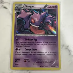 Gengar 35/83 Holo Rare Generations XY Pokemon Card TCG 2016 - Image 1