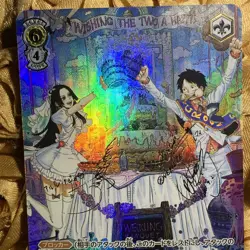 Boa Hancock Monkey D. Luffy ONE PIECE Anime Waifu ACG Holo Card Party Wedding - Image 5