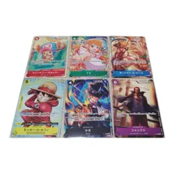 6set One Piece Mcdonald s 2025 Promo Card Game Complete Set Japanese - Image 1