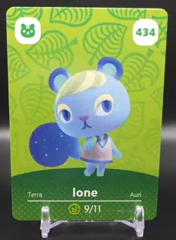 [AUTHENTIC US] Ione 434 - Series 5 - Animal Crossing Amiibo Card - Image 1