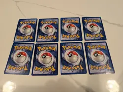 Nintendo Pokemon TCG 8 Card Lot Gloom Koffing Ditto Erika's Paras Hoppip - Image 2