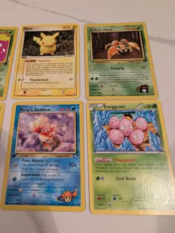 Nintendo Pokemon TCG 8 Card Lot Gloom Koffing Ditto Erika's Paras Hoppip - Image 5