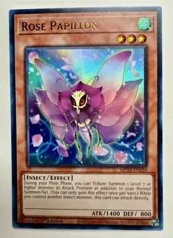 Yugioh Rose Papillon Ultra Rare MP24-EN250 - Image 1