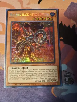 RED-EYES BLACK METEOR DRAGON 1ST EDITION SECRET RARE MP24-EN107 YUGIOH - Image 1
