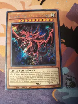 Yugioh! Slifer the Sky Dragon CT13-EN001 Secret Limited Edition NM - Image 1