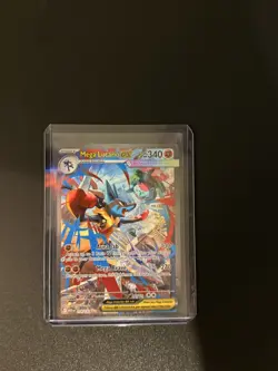 Mega Lucario Ex Alternate Art 179/132 Mega Evolution Secret Rare Pokemon Card NM - Image 1