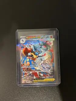 Mega Lucario Ex Alternate Art 179/132 Mega Evolution Secret Rare Pokemon Card NM - Image 4
