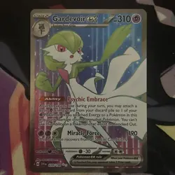 Gardevoir ex 228/198 Full Art NM Scarlet and Violet Pokemon Card Ultra Rare - Image 2