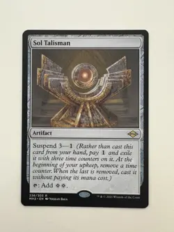 Sol Talisman MTG Magic the Gathering Card NM Near Mint MH2 - Image 1