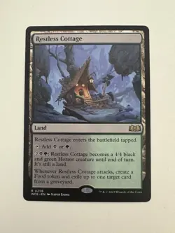 Restless Cottage MTG Magic the Gathering Card NM Near Mint WOE - Image 1