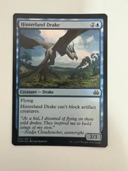 Hinterland Drake Foil MTG Magic the Gathering Card NM Near Mint AER - Image 1