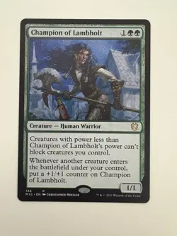 Champion of Lambholt MTG Magic the Gathering Card NM Near Mint MIC - Image 1