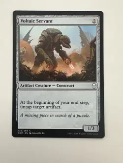 Voltaic Servant MTG Magic the Gathering Card NM Near Mint DOM - Image 1
