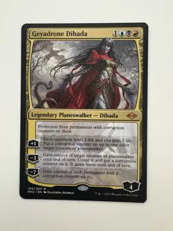 Geyadrone Dihada MTG Magic the Gathering Card NM Near Mint MH2 - Image 1