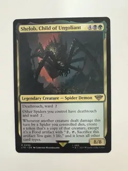 Shelob Child of Ungoliant MTG Magic the Gathering Card NM Near Mint LTR - Image 1