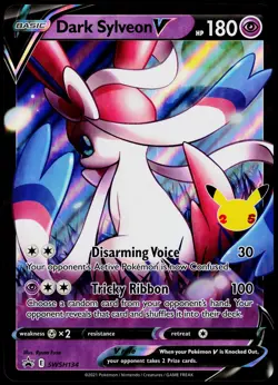 Jumbo Cards #SWSH134 Dark Sylveon V - Image 1