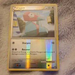 Pokemon Porygon Basic 50 HP Triumphant Reverse Holo 73/102 TCG Card - Image 1