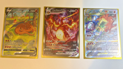 Pokemon Charizard UPC Promo Set SWSH260 SWSH261 SWSH262 (All 3 Cards) - Image 1