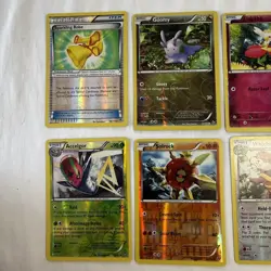 Pokemon Fists XY Lot of 8 Holo Cards Loose Game Played 2014 Red Flabebe Accelgor - Image 3