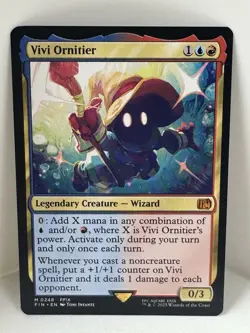 Magic: The Gathering Final Fantasy Vivi Ornitier Mythic Card 248 English Edition - Image 1