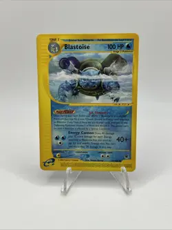 BLASTOISE 37/165 Expedition Base Set - Non Holo Pokemon Card - NM - Image 1