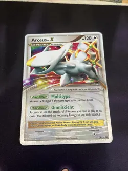 Pokemon TCG Arceus LV.X DP53 Holo Card Diamond and Pearl Promos - Image 1
