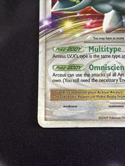 Pokemon TCG Arceus LV.X DP53 Holo Card Diamond and Pearl Promos - Image 4