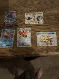 Pokemon TCG 5-Card Lot Dragapult V Dragonite EX Trevenant/Starmie BREAK Holo - Image 1