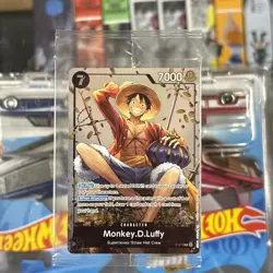 Monkey.D.Luffy (Tin Pack Set Vol. 2) P-075 One Piece Promotion Card Foil SEALED - Image 1