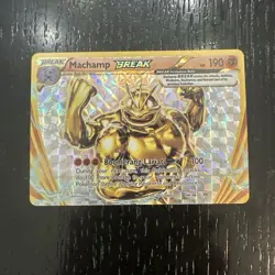 Pokemon TCG Machamp Evolutions Holo Rare Card 60/108 Break - Image 1