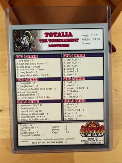 2026 Totalia SE Filsinger Games Champions of the Galaxy Game Card Rare - Image 3