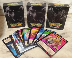Weird N Wild Creatures Card Lot - 3 Full Boxes Trading & Big Cards w/ Case - Image 2