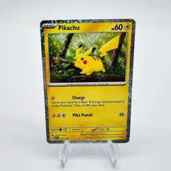 Pikachu 002/015 2024 McDonald's Promo Holo Pokemon Card - Image 1