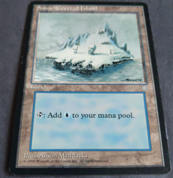 MTG Snow-Covered Island Lot x3 | Ice Age | NM | Blue Basic Land | Old Border | - Image 3