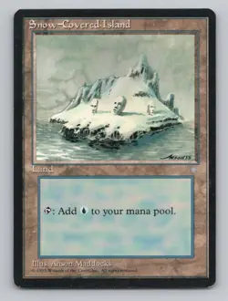 Snow-Covered Island L Ice Age 348 LP - Image 1