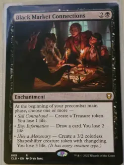 Black Market Connections Commander Legends: Battle for Baldur's Gate Regular - Image 1