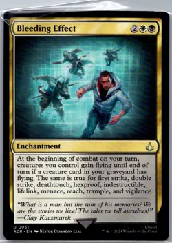 Universes Beyond: Assassin's Creed #232 Bleeding Effect (Foil Etched) - Image 1