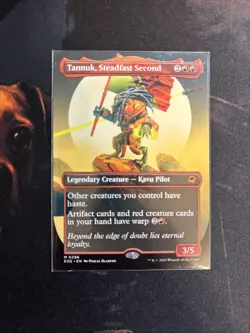 Mtg Tannuk, Steadfast Second Borderless - Edge of Eternities + Bonus Foils - Image 2