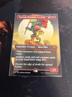 Mtg Tannuk, Steadfast Second Borderless - Edge of Eternities + Bonus Foils - Image 3
